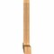 Ekena Millwork Eugene Smooth Timber Gable Bracket, Western Red Cedar, 96"W x 48"H x 5 1/2"D x 5 1/2"F, 12/12 Pitch GBW096X48X0606EUG00SWR - alternate 4